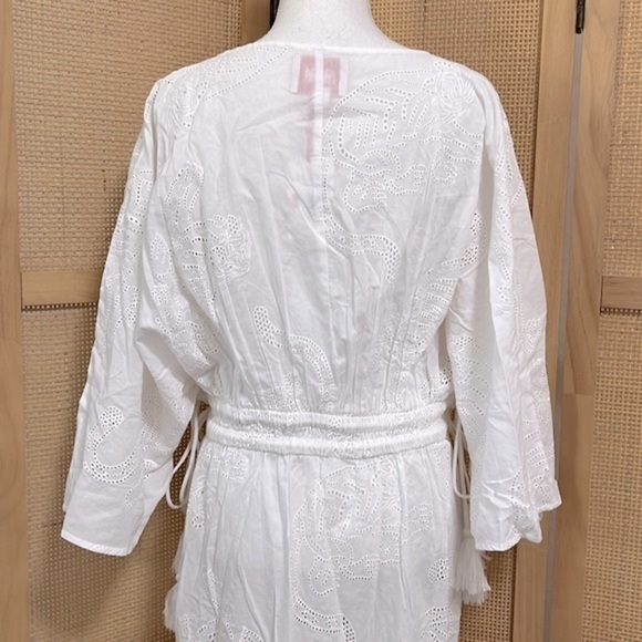 Solid & Striped The Kaftan Maxi Dress Size M White Swim Coverup - Picture 7 of 11